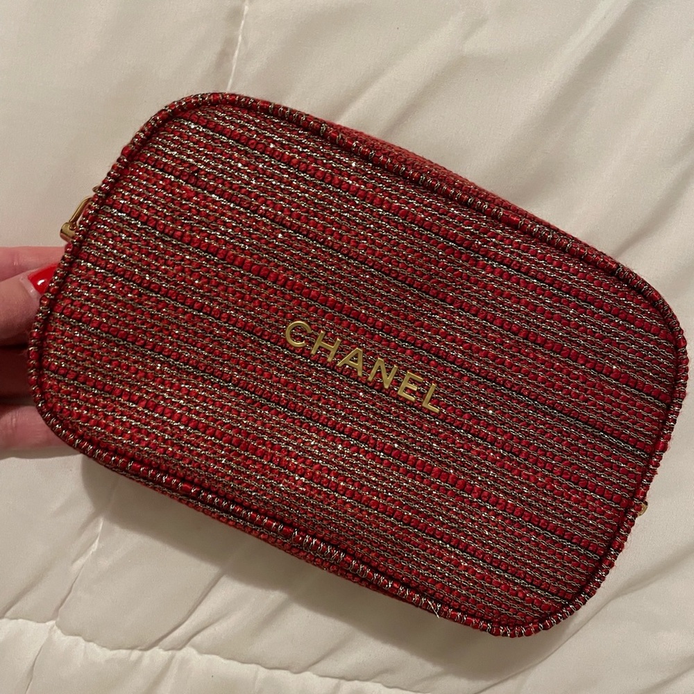 Chanel cosmetics bag